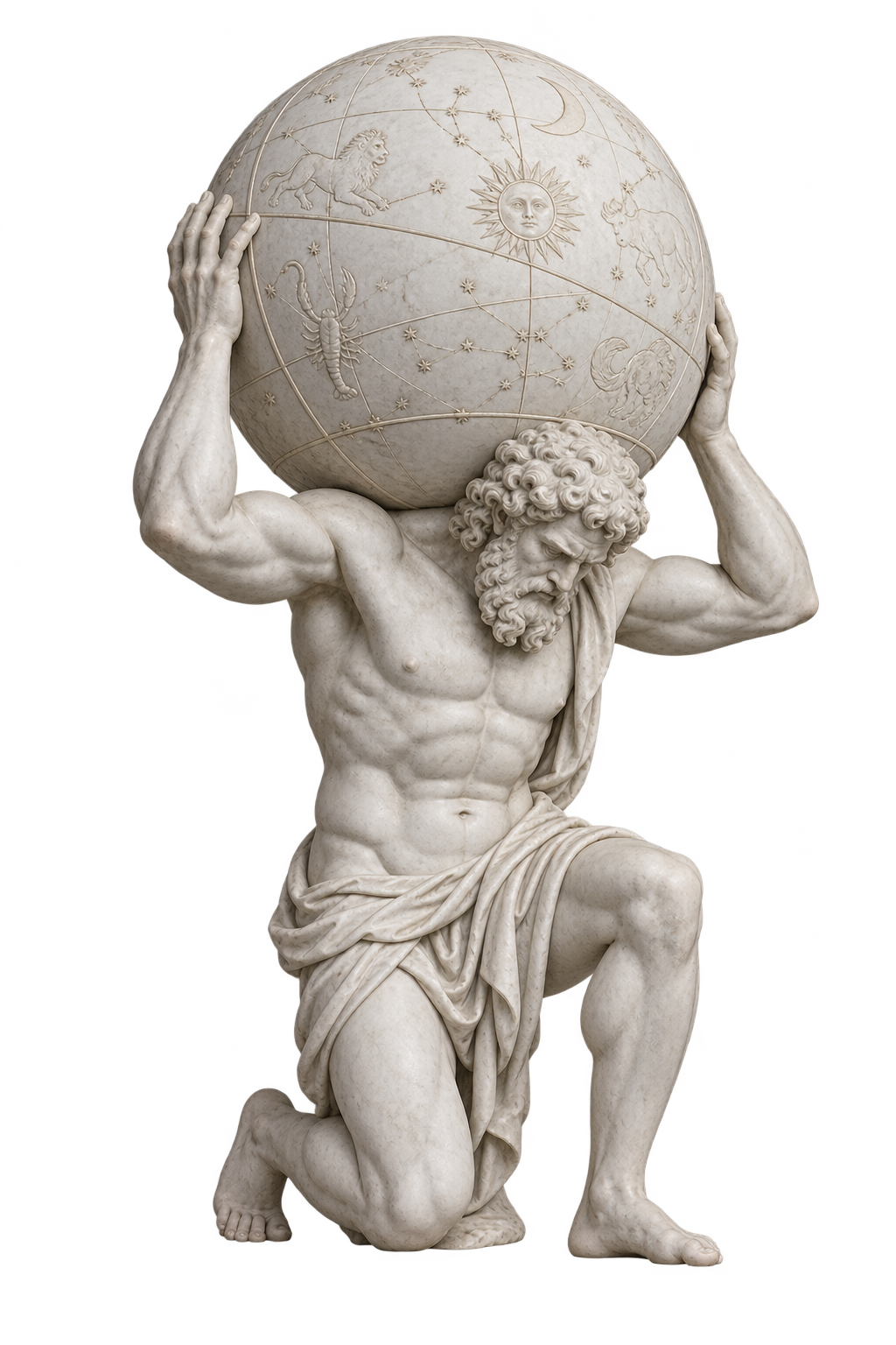 Atlas carrying a celestial sphere